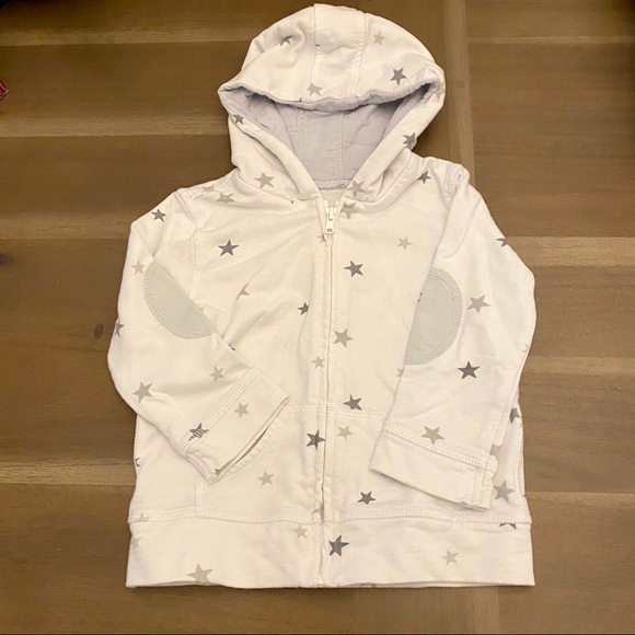Aden + Anais Star Printed Elbow Patch Hoodie - Picture 2 of 4